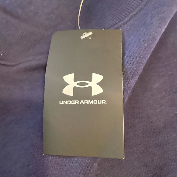 Under Armour Blue Pullover Sweatshirt Men’s Medium - Picture 10 of 11